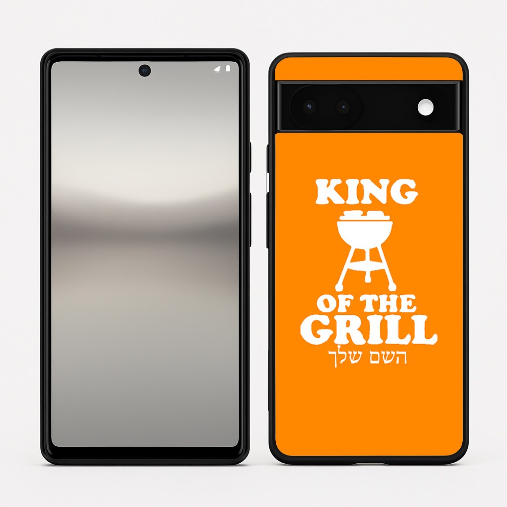 כיסוי בעיצוב אישי עם השם שלך לדגם - Google Pixel 6a 5G בעיצוב מלך הגריל