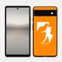 כיסוי בעיצוב אישי עם השם שלך לדגם - Google Pixel 6a 5G בעיצוב אישה רוקדת עם גבר