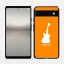 כיסוי בעיצוב אישי עם השם שלך לדגם - Google Pixel 6a 5G בעיצוב גיטרה