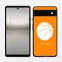 כיסוי בעיצוב אישי עם השם שלך לדגם - Google Pixel 6a 5G בעיצוב כדורסל