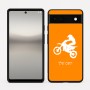 כיסוי בעיצוב אישי עם השם שלך לדגם - Google Pixel 6a 5G בעיצוב מוטוקרוס