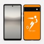 כיסוי בעיצוב אישי עם השם שלך לדגם - Google Pixel 6a 5G בעיצוב כדורגל אולימפי