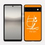 כיסוי בעיצוב אישי עם השם שלך לדגם - Google Pixel 6a 5G בעיצוב שייט אולימפי
