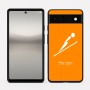כיסוי בעיצוב אישי עם השם שלך לדגם - Google Pixel 6a 5G בעיצוב קפיצת סקי אולימפית