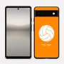 כיסוי בעיצוב אישי עם השם שלך לדגם - Google Pixel 6a 5G בעיצוב כדור כדורעף