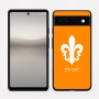 כיסוי בעיצוב אישי עם השם שלך לדגם - Google Pixel 6a 5G בעיצוב פרחי פרחים - צרפת