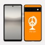 כיסוי בעיצוב אישי עם השם שלך לדגם - Google Pixel 6a 5G בעיצוב גלובוסי שלום