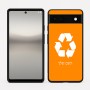 כיסוי בעיצוב אישי עם השם שלך לדגם - Google Pixel 6a 5G בעיצוב למחזר