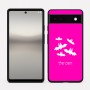 כיסוי בעיצוב אישי עם השם שלך לדגם - Google Pixel 6a 5G בעיצוב עטלפים