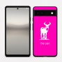 כיסוי בעיצוב אישי עם השם שלך לדגם - Google Pixel 6a 5G בעיצוב צבי