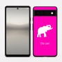 כיסוי בעיצוב אישי עם השם שלך לדגם - Google Pixel 6a 5G בעיצוב פיל
