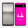 כיסוי בעיצוב אישי עם השם שלך לדגם - Google Pixel 6a 5G בעיצוב ג'ירפה באפריקה