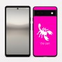 כיסוי בעיצוב אישי עם השם שלך לדגם - Google Pixel 6a 5G בעיצוב עקרב