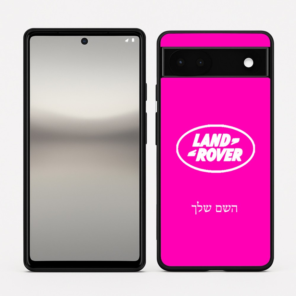 כיסוי בעיצוב אישי עם השם שלך לדגם - Google Pixel 6a 5G בעיצוב לנד רובר
