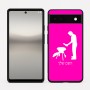 כיסוי בעיצוב אישי עם השם שלך לדגם - Google Pixel 6a 5G בעיצוב גריל ברביקיו