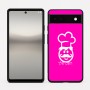 כיסוי בעיצוב אישי עם השם שלך לדגם - Google Pixel 6a 5G בעיצוב שף