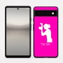 כיסוי בעיצוב אישי עם השם שלך לדגם - Google Pixel 6a 5G בעיצוב צלמת - אישה