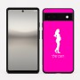 כיסוי בעיצוב אישי עם השם שלך לדגם - Google Pixel 6a 5G בעיצוב אישה בהריון