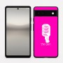 כיסוי בעיצוב אישי עם השם שלך לדגם - Google Pixel 6a 5G בעיצוב מיקרופון