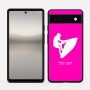 כיסוי בעיצוב אישי עם השם שלך לדגם - Google Pixel 6a 5G בעיצוב אופנוע ים