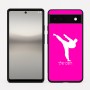 כיסוי בעיצוב אישי עם השם שלך לדגם - Google Pixel 6a 5G בעיצוב קרטה