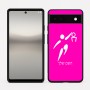 כיסוי בעיצוב אישי עם השם שלך לדגם - Google Pixel 6a 5G בעיצוב כדורסל אולימפי