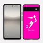 כיסוי בעיצוב אישי עם השם שלך לדגם - Google Pixel 6a 5G בעיצוב כדורגל אולימפי