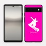 כיסוי בעיצוב אישי עם השם שלך לדגם - Google Pixel 6a 5G בעיצוב סנובורדיסט