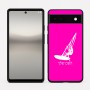 כיסוי בעיצוב אישי עם השם שלך לדגם - Google Pixel 6a 5G בעיצוב לגלוש - גלישה - שייט