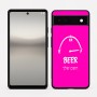 כיסוי בעיצוב אישי עם השם שלך לדגם - Google Pixel 6a 5G בעיצוב מיכל של בירה