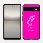 כיסוי בעיצוב אישי עם השם שלך לדגם - Google Pixel 6a 5G בעיצוב חיטה גלית זהב