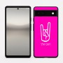 כיסוי בעיצוב אישי עם השם שלך לדגם - Google Pixel 6a 5G בעיצוב יד סלע
