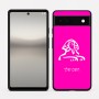 כיסוי בעיצוב אישי עם השם שלך לדגם - Google Pixel 6a 5G בעיצוב ספינקס מצרים
