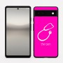 כיסוי בעיצוב אישי עם השם שלך לדגם - Google Pixel 6a 5G בעיצוב סטטוסקופ רופא