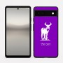 כיסוי בעיצוב אישי עם השם שלך לדגם - Google Pixel 6a 5G בעיצוב צבי