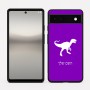 כיסוי בעיצוב אישי עם השם שלך לדגם - Google Pixel 6a 5G בעיצוב דינוזאור