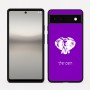 כיסוי בעיצוב אישי עם השם שלך לדגם - Google Pixel 6a 5G בעיצוב ראש פיל