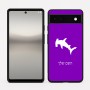 כיסוי בעיצוב אישי עם השם שלך לדגם - Google Pixel 6a 5G בעיצוב כריש ראש פטיש