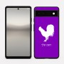 כיסוי בעיצוב אישי עם השם שלך לדגם - Google Pixel 6a 5G בעיצוב תרנגול