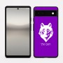 כיסוי בעיצוב אישי עם השם שלך לדגם - Google Pixel 6a 5G בעיצוב זאב