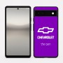 כיסוי בעיצוב אישי עם השם שלך לדגם - Google Pixel 6a 5G בעיצוב שברולט