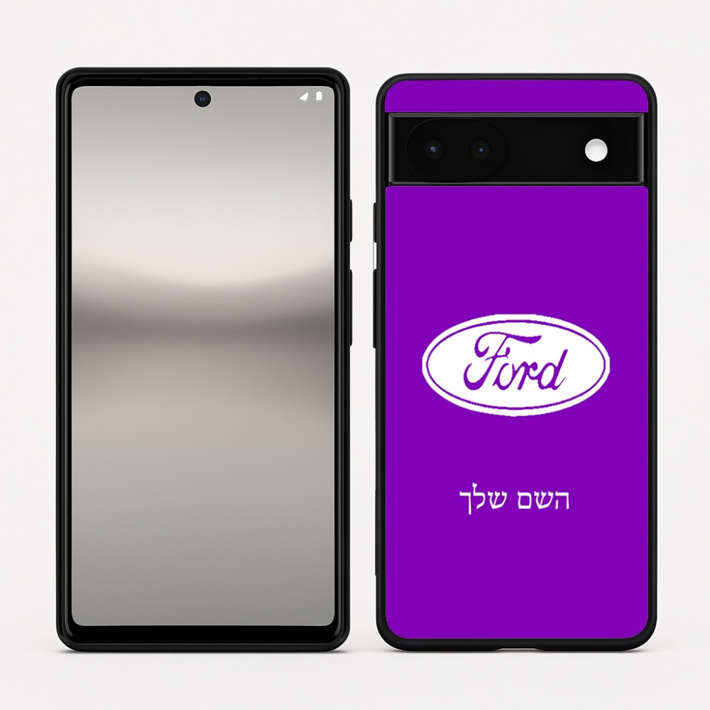 כיסוי בעיצוב אישי עם השם שלך לדגם - Google Pixel 6a 5G בעיצוב לחצות