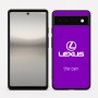 כיסוי בעיצוב אישי עם השם שלך לדגם - Google Pixel 6a 5G בעיצוב לקסוס
