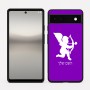 כיסוי בעיצוב אישי עם השם שלך לדגם - Google Pixel 6a 5G בעיצוב קופידון