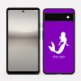 כיסוי בעיצוב אישי עם השם שלך לדגם - Google Pixel 6a 5G בעיצוב בתולת ים - אישה