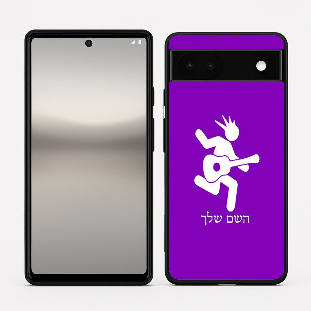 כיסוי בעיצוב אישי עם השם שלך לדגם - Google Pixel 6a 5G בעיצוב נגן גיטרה