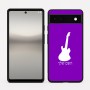 כיסוי בעיצוב אישי עם השם שלך לדגם - Google Pixel 6a 5G בעיצוב גיטרה