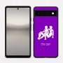 כיסוי בעיצוב אישי עם השם שלך לדגם - Google Pixel 6a 5G בעיצוב מזלות - תאומים