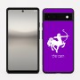כיסוי בעיצוב אישי עם השם שלך לדגם - Google Pixel 6a 5G בעיצוב מזלות - קשת