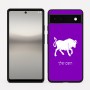 כיסוי בעיצוב אישי עם השם שלך לדגם - Google Pixel 6a 5G בעיצוב מזלות - שור